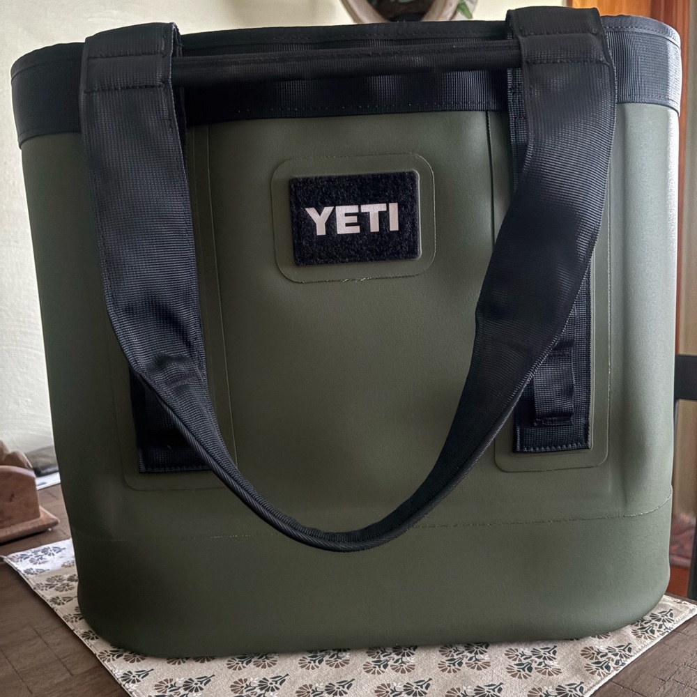 YETI Olive and Black Camino 35